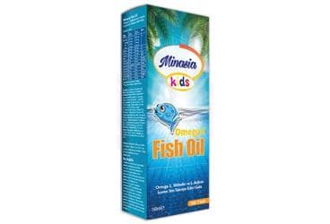 MINASIA KIDS OMEGA FISH OIL TAKVIYE EDICI GIDA 150 ml şişe İlaç Görseli