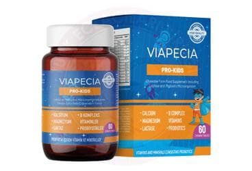 VIAPECIA PRO-KIDS CIGNEME TABLETI 60 tablet İlaç Görseli