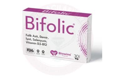 BIFOLIC TAKVIYE EDICI GIDA TABLET 30 tablet İlaç Görseli