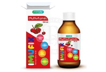 IMUFIX MULTIVITAMIN SIVI TAKVIYE EDICI GIDA 150 ml şişe İlaç Görseli