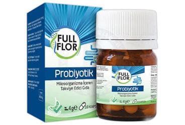 FULLFLOR PROBIYOTIK KAPSUL 10 kapsül İlaç Görseli
