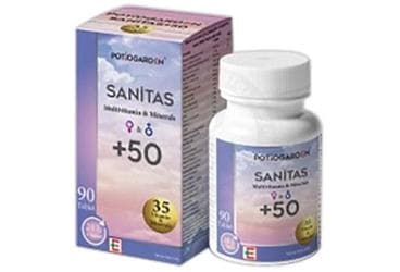 POTIOGARDEN SANITAS +50 TAKVIYE EDICI GIDA TABLET 90 tablet İlaç Görseli