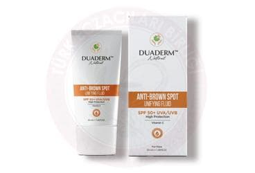 DUADERM ANTI-BROWN SPOT SPF50+ GUNES KREMI 100 ml tüp İlaç Görseli