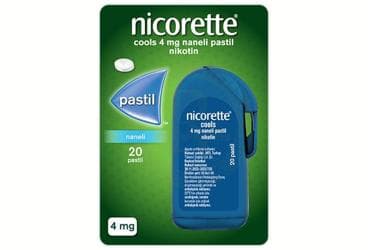 NICORETTE COOLS 4 MG NANELI PASTIL (20 ADET) İlaç Görseli