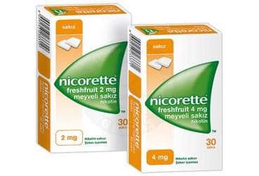 NICORETTE FRESHFRUIT 4 MG 30 MEYVELI SAKIZ İlaç Görseli