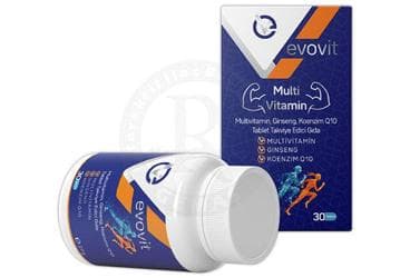 EVOVIT MULTIVITAMIN TABLET 30 tablet İlaç Görseli