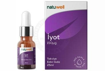 NATUWELL IYOT ICEREN TAKVIYE EDICI GIDA 25 ml şişe İlaç Görseli