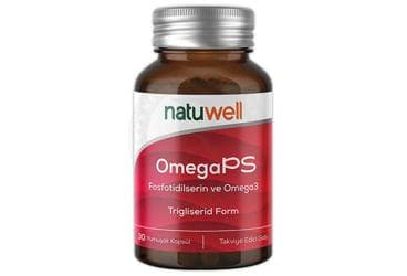 NATUWELL OMEGAPS TAKVIYE EDICI GIDA 30 kapsül İlaç Görseli