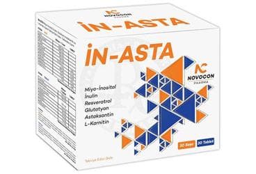 IN-ASTA TAKVIYE EDICI GIDA SASE+TABLET 30 saşe+30 tablet İlaç Görseli