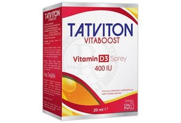 TATVITON VITABOOST D3 SPREY TAKVIYE EDICI GIDA 400 IU 20 ml şişe İlaç Görseli