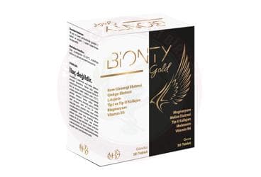 BIONTY GOLD GECE GUNDUZ TAKVIE EDICI GIDA 30+30 tablet İlaç Görseli
