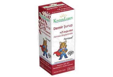 KINDERLEBEN DEMIR SURUP 200 ml şişe İlaç Görseli
