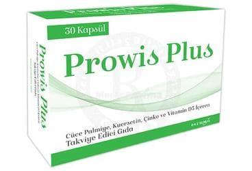PROWIS PLUS TAKVIYE EDICI GIDA KAPSUL 30 kapsül İlaç Görseli