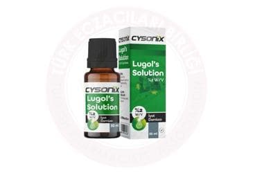 CYSONIX LUGOL'S SOLUTION %2 W/V 30 ml şişe İlaç Görseli