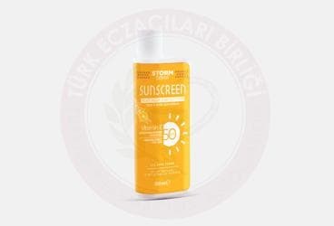 STORM DERMA SUNSCREEN FACE&BODY SUN CREAM 200 ml şişe İlaç Görseli