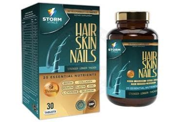 STORM VITALS HAIR SKIN NAILS TAKVIYE EDICI GIDA TABLET 30 tablet İlaç Görseli
