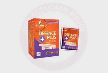 STORM VITALS DEFENCE PLUS TAKVIYE EDICI GIDA SASE 20 saşe İlaç Görseli