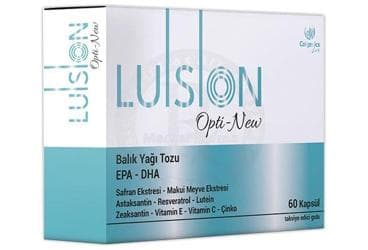 LUISION OPTI-NEW TAKVIYE EDICI GIDA KAPSUL 60 kapsül İlaç Görseli