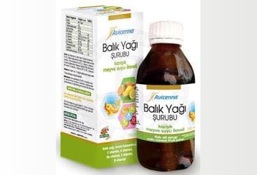 AVICENNA BALIK YAGI SURUBU 150 ml şişe İlaç Görseli