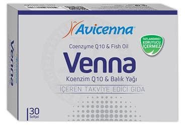 AVICENNA VENNA YUMUSAK KAPSUL 30 kapsül İlaç Görseli