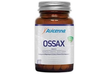 AVICENNA OSSAX VITAMIN K ICEREN TAKVIYE EDICI GIDA 1360 mg 100 tablet İlaç Görseli