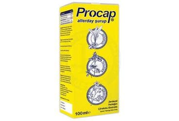 PROCAP ALLERDAY SURUP 100 ml şişe İlaç Görseli