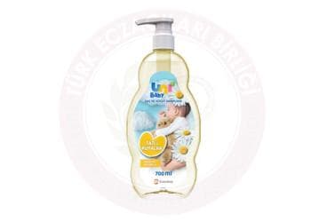 UNI BABY TATLI RUYALAR SAC VE VUCUT SAMPUANI 700 ml şişe İlaç Görseli