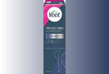 VEET PROFESSIONAL TUM CILT TIPLERI ICIN BACAK&VUCUT BOLGESI ICIN TUY DOKUCU KREM 100 ml tüp İlaç Görseli