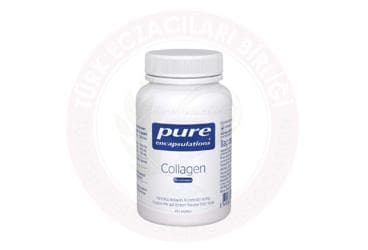 PURE ENCAPSULATIONS COLLAGEN HIDROLIZE KOLLAJEN, KONDROITIN SULFAT, HYALURONIK ASIT ICEREN TAKVIYE EDICI GIDA 60 kapsül İlaç Görseli