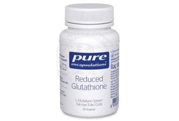 PURE ENCAPSULATIONS REDUCED GLUTATHIONE L-GLUTATYON ICEREN TAKVIYE EDICI GIDA 60 kapsül İlaç Görseli