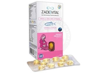 ZADE VITAL OMEGA 3 PREMIUM PREGNANCY KAPSUL 60 kapsül İlaç Görseli