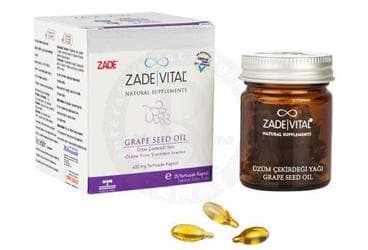 ZADE VITAL UZUM CEKIRDEGI YAGI PATLATILABILEN KAPSUL 400 mg 25 kapsül/şişe İlaç Görseli