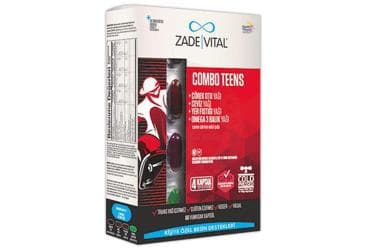 ZADE VITAL COMBO JUNIOR KAPSUL 60 kapsül/blister İlaç Görseli