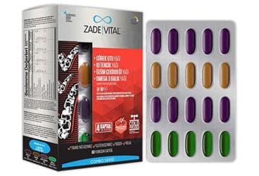 ZADE VITAL COMBO CARDIO KAPSUL 60 kapsül/blister İlaç Görseli