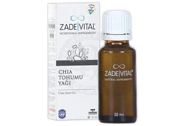 ZADE VITAL CHIA TOHUMU YAGI 20 ml şişe İlaç Görseli