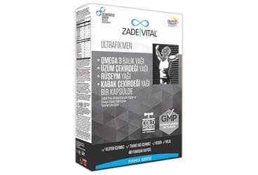 ZADE VITAL FIXMIX ULTRAFIX MEN KAPSUL 40 kapsül/blister İlaç Görseli