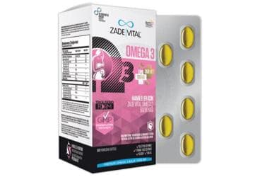 ZADE VITAL HAMILELER ICIN OMEGA 3 BALIK YAGI ICEREN KAPSUL 50 kapsül İlaç Görseli