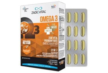 ZADE VITAL OMEGA 3 FORTE KAPSUL 40 kapsül İlaç Görseli