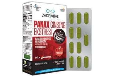 ZADE VITAL PANAX GINSENG KAPSUL 30 kapsül İlaç Görseli