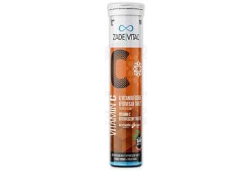 ZADE VITAL C VITAMINI, B2 VITAMINI, CINKO ICEREN EFERVESAN TABLET 20 tablet İlaç Görseli