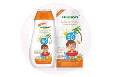 BEBAK BABY SPF50+ GUNES LOSYONU 200 ml şişe İlaç Görseli