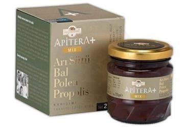 APITERA PLUS MIX ARI SUTU, BAL, POLEN, PROPOLIS ICEREN TAKVIYE EDICI GIDA 210 g İlaç Görseli