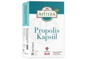APITERA PROPOLIS ICEREN TAKVIYE EDICI GIDA 30 kapsül İlaç Görseli