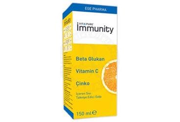 VITAPURE IMMUNITY BETA GLUCAN SURUP 150 ml şişe İlaç Görseli