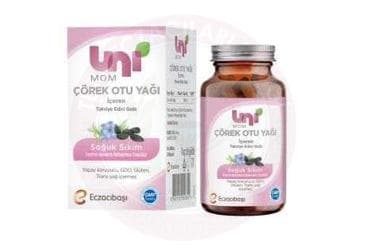 UNI MOM COREK OTU YAGI TAKVIYE EDICI GIDA 30 kapsül İlaç Görseli
