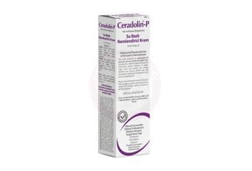 CERADOLIN-P YUZ VE BOYUN BOLGELERINE SU BAZLI NEMLENDIRICI KREM 40 ml şişe İlaç Görseli