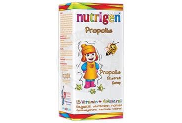 NUTRIGEN PROPOLIS VITAMIN MINERAL BOGURTLENLI SURUP 200 ml şişe İlaç Görseli