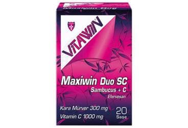 MAXIWIN DUO SC SAMBUCUS + C 20 saşe İlaç Görseli