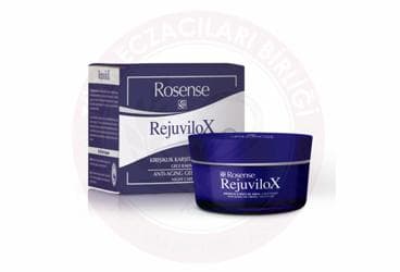 ROSENSE REJUVILOX KIRISIKLIK KARSITI JEL KREM - GECE BAKIM 50 ml İlaç Görseli
