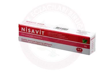 NISAVIT GOGUS BAKIM KREMI 22 g tüp İlaç Görseli